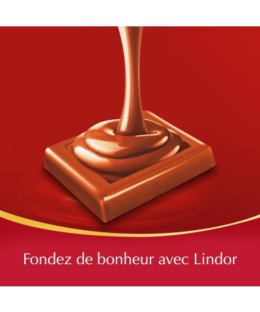 Lindt - Bag of LINDOR Individual Squares - Milk Chocolate 188 g - Buy Online on GoSupps.com