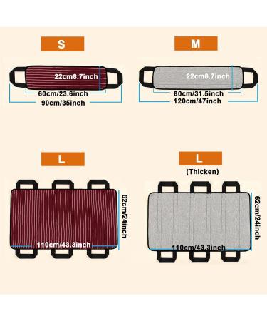 Padded Bed Transfer Nursing Sling for Patient Thicken Safety Aids Lifting Gait Belt Transfer Board Slide Sheet for Patient Elderly Safety Transfer Aids from Bed Wheelchair Car(Small) - Buy Online on GoSupps.com