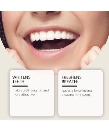 Brightening Toothpaste Brightening Teeth Gentle Cleaning Teeth Dirt Breath Fresh Care Oral Toothpaste - Buy Online on GoSupps.com