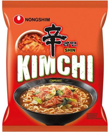 CNMART Nong Shim Kimchi Ramyun Instant Noodle Soup Halal 120g (Pack of 10) Vegetable 5 Count (Pack of 2) - Buy Online on GoSupps.com
