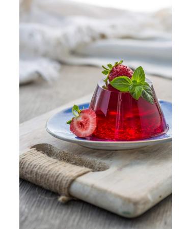 Mr.P Beef Gelatine 5 Kg 250 Bloom Powder - Halal, Gluten Free, Non-GMO - Stabiliser & Gelling Agent for Desserts - Recyclable Pot - Pack of 1 - Buy Online on GoSupps.com