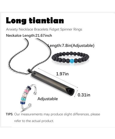 Anxiety Relief Necklace Items Quit/Stop Smoking Aid Breathing Whistles Necklace for Mindful Breathing Stress Relief Meditation Relaxation Calming Down B4:anxiety Relief Items - Buy Online on GoSupps.com