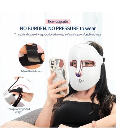 LIARTY Cordless 7 Color LED Face Light Therapy Mask Beauty Skin Rejuvenation Photon Device for Skin Rejuvenation Anti-Aging Removal Wrinkles Shrink Pores Fine Lines Skin Tightening Cordless 7 Color LED Therapy - Buy Online on GoSupps.com