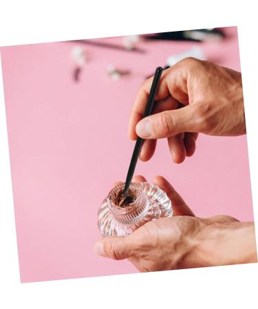 FOMIYES 36 Pcs Eyeliner Brush Eye Shadow Brush Eyeshadow Liner Brush for Eyes Makeup Brush Oblique Head Flat - Buy Online on GoSupps.com