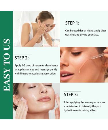 3 Pack Balancing Hyaluronic Acid Serum with Tea Tree & Centella Asiatica - Hydrate & Soothe - 30ml Each - Buy Online on GoSupps.com