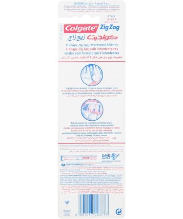 Zig Zag Cepillo Medium - Pack of 3 | International Shipping Available | Quality Hairbrushes - Buy Online on GoSupps.com