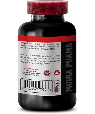 muira puama plant - MUIRA PUAMA EXTRACT - ENERGY BOOSTER - muira puama catuaba muira puama for men adaptogens supplements mood support supplement super antioxidants supplements 2 Bot 120 Caps - Buy Online on GoSupps.com