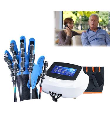 Exoskeleton Manual Training Rehabilitation Robot Tuning Fork Finger Flexion and Extension Exercise Rehabilitation Gloves Right X-Large