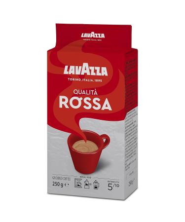 Buy Lavazza Ground Coffee - Qualit Rossa (Pack of 2 x 250g) | Premium Italian Coffee for International Shipping - Buy Online on GoSupps.com