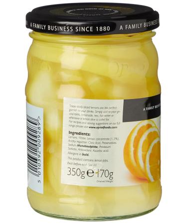 Opies Sliced Lemons 350g - Premium Quality Lemon Slices - Buy Online on GoSupps.com