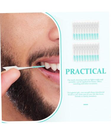 TOVINANNA 240 STK Interdental Brush - Tooth Floss for Braces & Tooth Cleaning Tools - Green 3 Pack - Optimal Dental Hygiene Accessories - Buy Online on GoSupps.com