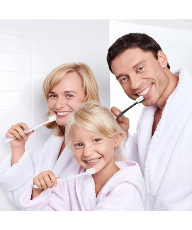 Patelai 10-Pack Soft Nano Toothbrushes for Sensitive Teeth & Gums - Ultra Soft Bristles 20 000 Micro-Nano Bristles for Adults | International Shipping - Buy Online on GoSupps.com