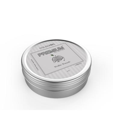 COLDLABEL Hair Pomade - Natural Organic Mens Hair Balm - Strong Hold, Full Shine Hair and Scalp Care - Made with Vegan Ingredients, Shea Butter, Hempseed, Jojoba, Lavender, Honey, and More