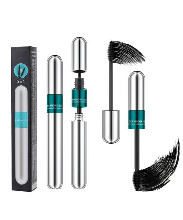 4D Silk Fiber Mascara Waterproof Volume Mascara Black Silk Fiber Volume Mascara Waterproof Cosmetics Smudge-proof Long Lasting