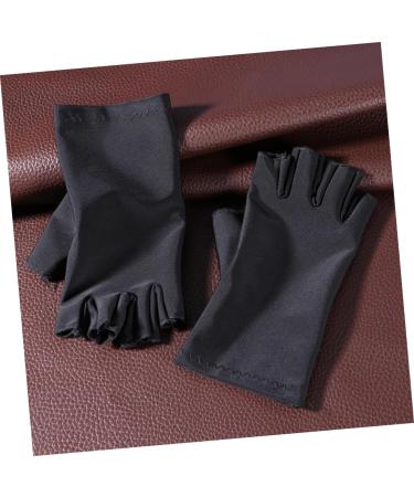 minkissy 5 Pair Sun Protection Gloves for Women Manicure Gloves Fingerless Gloves Anti Uv Glove Uv Shield Glove Nail Half-finger Gloves Apparel Miss Summer - Buy Online on GoSupps.com