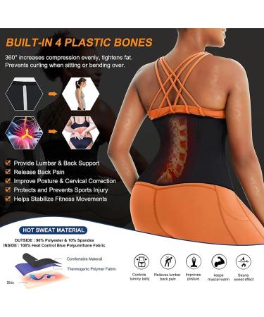HKDYWTNB Back Brace Lumbar Support Waist Trainer Trimmer Corset Weight Loss Tummy Wrap Workout Belt Sweat Belly Band Waist Belt(Silver X-Large) X-Large Silver - Buy Online on GoSupps.com