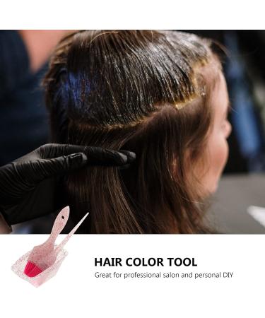 Lurrose 2 Sets Hair Dyeing Accessories mustache combs for men face tools men comb dye mixing bowl hairdressing brush bw2 bleaching powder Hair Salon Supplies Hairdressing Accessory man - Buy Online on GoSupps.com