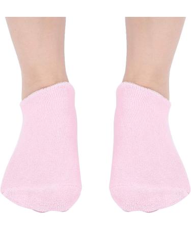 Essential Oil Gel Socks - 4 Pack Moisturizing Anti-Crack Foot Care for Men & Women | Deep Hydrating Beauty Salon Treatment - Buy Online on GoSupps.com