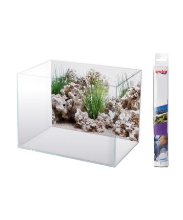AMTRA WONDER - Aquarium poster background aquarium decoration decorative poster with double print format 30x60cm - Buy Online on GoSupps.com