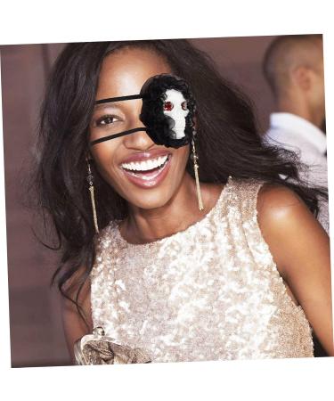 Buy Abaodam 3 Pairs Skull Eye Patches - Black Pirate Eye Patches for Kids Elastic Comfortable Eye Shades for Cosplay | International Shipping Available - Buy Online on GoSupps.com
