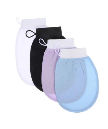 4pi ces Exfoliants Pour Douche Lot De Doux Pour Nettoient Profondeur Et liminent Peaux Mortes