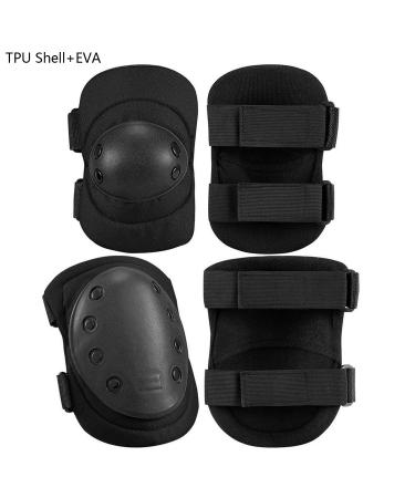 Tactical Knee Pads - Ultimate Protection for Airsoft, Paintball, Hunting & Outdoor Sports - Buy Online on GoSupps.com
