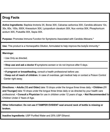 PROGENA Candicide Multi Sublingual Drops - Powerful Immune Support | Fast International Shipping - Buy Online on GoSupps.com