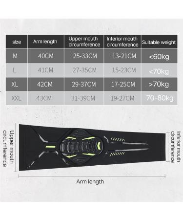 ZHOUYQXLX Elbow Sleeve Elbow Protector Compression Sleeve Sports Arm Guard Forearm Support Pad Shockproof Arm Protection Sleeve - Buy Online on GoSupps.com