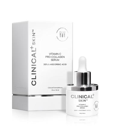 Vitamin C & E Serum for Anti-Aging & Skin Brightening - Pro-Collagen Formula for Soft, Luminous Skin - Reduce Fine Lines & Wrinkles - Buy Online on GoSupps.com