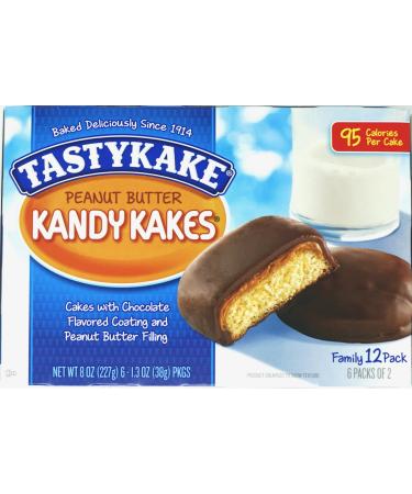 Tastykake Peanut Butter Kandy Cakes - 24 Pieces - Buy Online on GoSupps.com