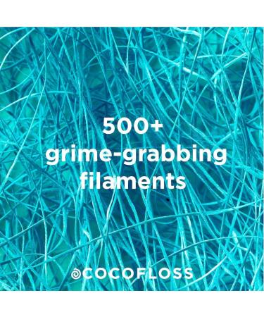 COCOFLOSS Coconut Oil Infused Dental Floss | Mint | Dentist-Designed | Vegan & Cruelty-Free | 6-Month Supply (96 Yards) - Buy Online on GoSupps.com