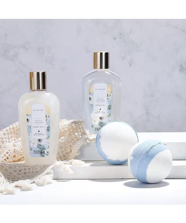 Spa Luxetique Spa Gift Baskets for Women - 15pc Set with Bath Bombs, Essential Oil & Hand Cream - Luxury Tote Bag Included - Buy Online on GoSupps.com