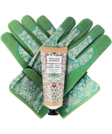 William Morris At Home Gardening Glove Set with Hand Cream 100ml - Buy Online on GoSupps.com