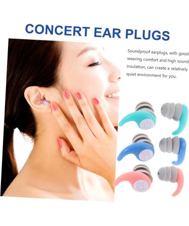 Buy Invisible Earplugs for Concerts Travel & Sleep | 3 Pairs Noise Cancelling Earbuds - Worldwide Shipping - Buy Online on GoSupps.com