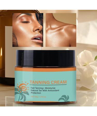  Generisch Self-tanning cream 50g fast tanning moisturizing and natural contains antioxidant protection for all skin types - Buy Online on GoSupps.com