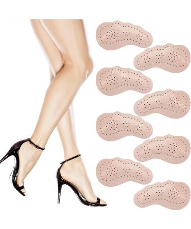4 Pairs High Heel Inserts with Ball of Foot Cushion for Women | Non-Slip Metatarsal Pads for Pain Relief and Comfort - Buy Online on GoSupps.com