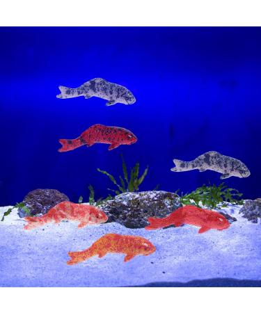 Artificial Floating Fish Decoration - 5pcs Aquarium Model for Terrarium & Landscape Crafts - Buy Online on GoSupps.com