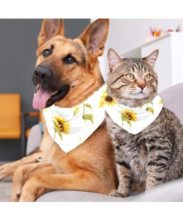 Shop Stylish Dog & Cat Triangular Scarves - Colorful 2-Piece Set for All Sizes - Buy Online on GoSupps.com