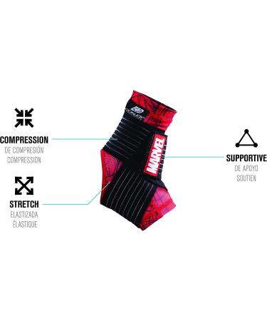 Marvel Spider-Man Kids Figure-8 Ankle Support Brace - XX-Small - For Youth Sports & Ankle Injuries - Buy Online on GoSupps.com