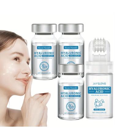 Micro Infusion System for Face Icro System for Face Facial System with Serum Glamory Micro System for Face Serum Smooth Skin Facial Serum for All Skin Types(1*Micro System Tool+3* Face Serum)