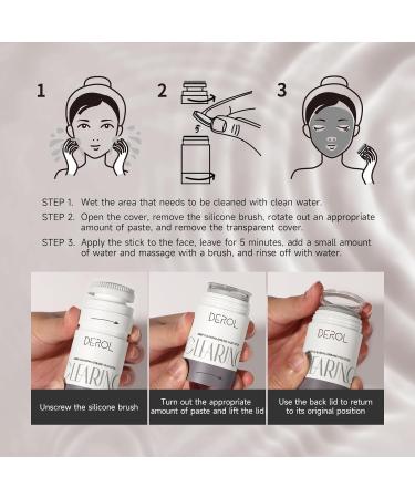 Deep Cleansing Volcanic Mud Mask Stick | Remove Blackheads & Control Oil for All Skin Types - Men & Women - Buy Online on GoSupps.com