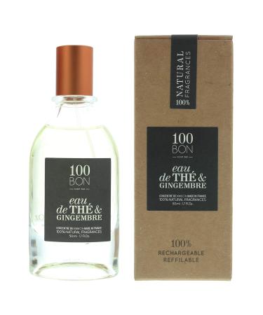 100BON Eau De The & Gingembre Tea & Ginger Fragrance for Women&Men Energizing Organic Fragrance - Sweet Citrus&Spicy Notes Fragrance - 100% Natural Fragrance Concentrate Spray 1.7 Fl Oz Concentrate Fragrance 1.7 Fl Oz (Pack of 1) - Buy Online on GoSupps.com