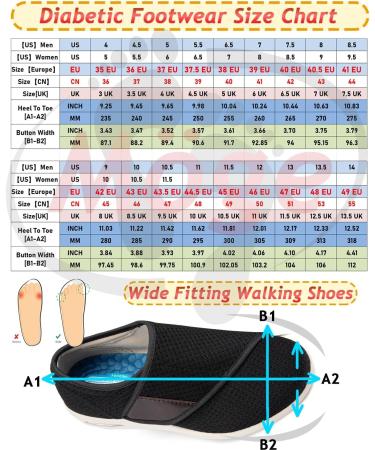 Men's Mesh Slip-on Trainers for Elderly | 3 Pairs Insoles Included | Lightweight Breathable Sneakers | Casual Walking & Running Shoes - Size 11 Light Blue - Buy Online on GoSupps.com