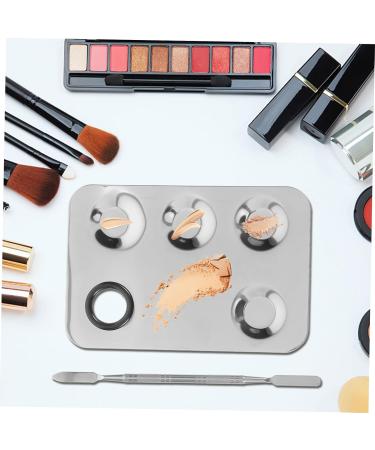 BESTYASH 1 Ensemble Palette de M lange Acier Inoxydable Spatule Kit Outil Cosm tique pour Fond Nail Art - Buy Online on GoSupps.com