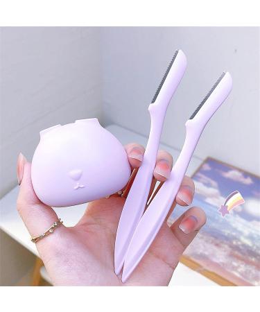 Tylyworth Cute Rabbit Eyebrow Trimmer Portable Hair Remover & Beauty Tool in Purple | International Shipping Available - Buy Online on GoSupps.com