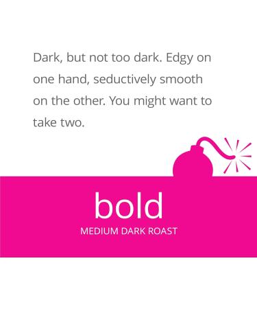 Ethical Bean Coffee Bold Dark Roast Fairtrade Organic Coffee 227g (Pack of 6) 1.36 kg (Pack of 1) Bold Dark Roast - Buy Online on GoSupps.com