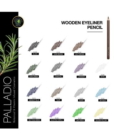 Palladio Retractable Waterproof Eyeliner - Richly Pigmented Smokey Eye Liner for Long Lasting Wear, No Sharpening Needed - 0.01 Fl Oz (Pack of 1) - Buy Online on GoSupps.com