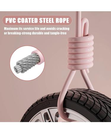 Adjustable Speed Jump Rope for Fitness | Alloy & Silicone Handles | Pink | Suitable for Women, Men, Workout, Boxing | Home Gym Essential - Buy Online on GoSupps.com
