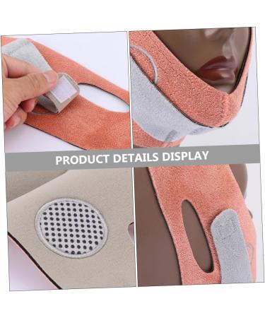 minkissy 1pc Thin Face Belt Face Lifting Belt V Line Face Shaper Anti Wrinkle Band Belt v Line Face Shaper Belt Chin Cheek Slim Face Tape Neck Cr Strap Woman 60X10.5X1cm Orange - Buy Online on GoSupps.com