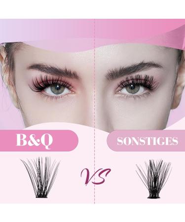 200PCS Eyelash Extensions Set B & Q 0.07D 8-18mm Mix | Lash Glue Remover & Applicators - Perfect for Beginners - Buy Online on GoSupps.com